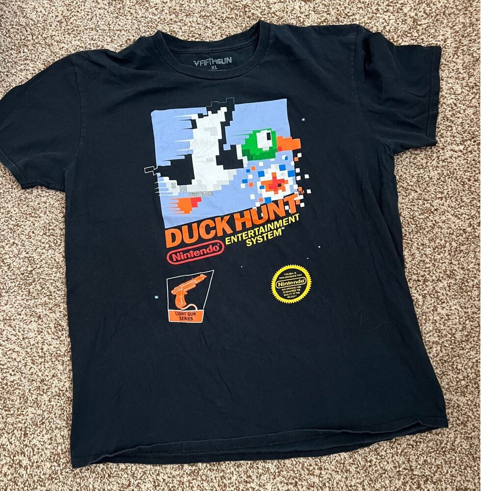 Fifth Sun Duck Hunt Short Sleeve Crewneck T-Shirt, Men's size XL